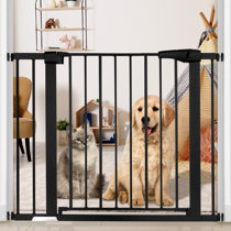 Fashion tension rod dog gate